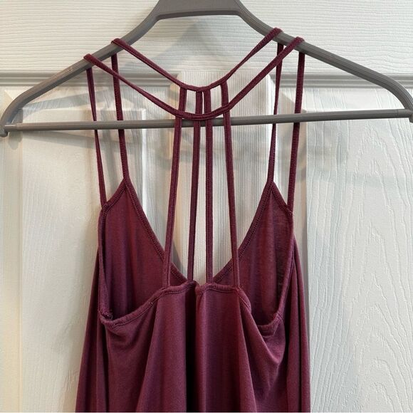 EXPRESS one eleven strappy tank top Solid Purple size XS - Picture 8 of 8